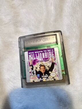 Nintendo Game Boy Color Game- Who wants to be a millionaire